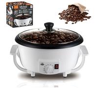 Copretto di Caffè, Macchina da 800 W per Tappeti per Caffè Elettrico con Terapia a Temperatura Regolabile a Noce di Anacardi per Le Castagne per Arrosti