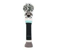 Copri a Forma di Cane Elasticizzato, size to 3 | Protezione contro Urti e Sfregamenti, Copri con Pompon, Copertura per Driver