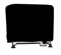 Copri affettatrice in cotone linea SIENA - Made in Italy (NERO, GRANDE cm 43x56)