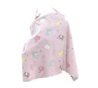 Copri-allattamento da donna, in cotone, per seggiolino auto, per la sicurezza dei bambini, grembiule con scollo ad, baldacchino per seggiolino auto, per casa, all'aperto, viaggi su
