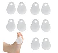 Copri Alluce Silicone,10 Raddrizza Dita Separatore Dita Piede Imbottitura Protettiva per Cuscino Borsite Proteggi Alluce Copri Alluce Calli Distanziatore Raddrizza Dita Per Alluce Vesciche Uomo Donna