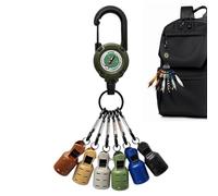 Copri Ami Da - Set Di Strumenti Per Legare Nodi Da 6 Pezzi Da 25,59 Pollici, Protezione Per Ami Da Con Fibbia Telescopica | Per Principianti Uomini Barca | Accessorio Per Acqua E Acq