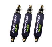 Copri ammortizzatore blu nero giallo lime per Yamaha Raptor 700R (set di 3) N