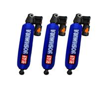 Copri ammortizzatori blu Honda TRX 250 300 400R, ricambi Honda Atv