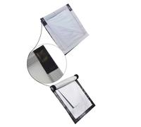 Copri Anti Scaldacamino Bocca Camino Stufa Tenda Ignifuga per Rifugi Doppio Stra