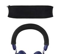 Copri archetto in tessuto Flex Geekria compatibile con cuffie Jabra Elite 45h, Evolve2 65 UC ed Evolve2 40 UC, ricambio, protezione dal sudore (nero)
