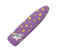 Copri asse da stiro 110 x 30 Stella Gialla Moderno Copriasse Da Stiro In Elasticità-Con imbottitura,resistenti alle alte temperature,Riflesso Termico,Antiscivolo e Facile Montare,Lavabile