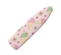 Copri Asse Da Stiro 130x45 Stella Rosa Copertura asse da stiro imbottitura spessa resistente con bordo elastico,protezione termica per tavolo stiros,Facile installare,Lavabile,Stiratura Rapida