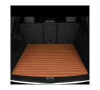 Copri Bagagliaio Auto Per Volvo Per S90 2017 2018 2019 2020 2021 2022 Accessori Per Auto Stile Della Banda In Pelle Artificiale Tappetino Bagagliaio Un'auto(Brown 1 PCS)