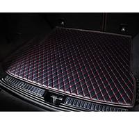 Copri Bagagliaio Tappetino Per Bagagliaio In Pelle Per Auto Per Dodge Per Journey Per Charger Per Challenger Per Dart Calibre Per Durango Per Avenger Per Magnum(Nero rosso)