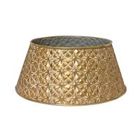 Copri Base Albero di Natale Everlands Ferro Oro Anticato Ø70 cm