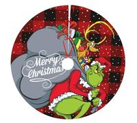 Copri Base Albero Natale Gonna per Albero di Natale 75-122CM Gonna Buon Natale Gonna per Albero di Natale Babbo Natale Decorazioni Natalizie per Albero di Natale Decorazioni NatalizieA5