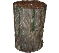 Copri base tronco supporto piede per albero di natale artificiale in legno VERO realistico (Tronco medio)