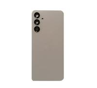 Copri Batteria compatibile con SAMSUNG Galaxy A16 5G SM-A166B A166 Vetro Posteriore Back Cover Retro Scocca + biadesivo adesivo + Lente FOTOCAMERA lens con cornice (Silver)