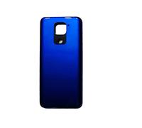 Copri Batteria compatibile con Xiaomi Redmi 10X 4G / Redmi Note 9 4G Ricambio Protezione Posteriore Back Cover Retro Scocca in plastica rigida (Blu)