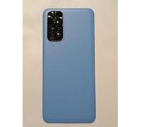 Copri Batteria compatibile con XIAOMI REDMI NOTE 11S / REDMI NOTE 11 2201117TG 2201117TI 2201117TY 2201117TL retro Posteriore Back Cover Scocca coperchio plastica + lente + Biadesivo (Twilight Blue)