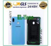 COPRI BATTERIA ORIGINALE SAMSUNG GALAXY A40 SM-A405 COPERCHIO POSTERIORE BLU