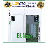 COPRI BATTERIA ORIGINALE SAMSUNG GALAXY A41 SM-A415 COPERCHIO POSTERIORE BIANCO
