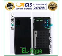 COPRI BATTERIA ORIGINALE SAMSUNG GALAXY A51 5G SM-A516 COPERCHIO POSTERIORE NERO