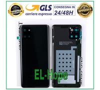 COPRI BATTERIA ORIGINALE SAMSUNG GALAXY NOTE 10 LITE SM-N770 BACK COVER NERO