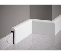 COPRI BATTISCOPA POLYFORCE - RESISTENT WHITE 2,2X11X200 CM (md005)
