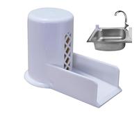 Copri beccuccio per lavastoviglie, Copri scarico per lavandino,Prolunga per beccuccio per lavastoviglie affidabile - Con copertura per fessura d'aria con design a rampa, copertura per sala da