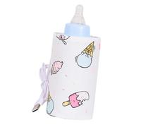 Copri biberon isotermico, copri biberon isolato, bottiglia di latte con coperchio isolato portatile, sacchetti per biberon isolati, borsa isolante per latte materno, borsa per biberon, Ice Cream, Se