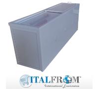 Copri Bidoni in Alluminio e Bachelite Vari Colori - 2100x510xh750 mm- ITALFROM®