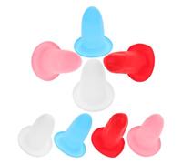Copri Bottiglie Protettivi da Viaggio 8 Pezzi in Silicone Elastico | Lunghi Viaggi, Design Estensibile, Facile da Pulire, Antiperdita, Set da Otto Pezzi per Uso Quotidiano