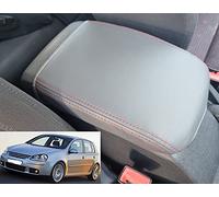 Copri Braccioli Per Auto Rivestimento In Pelle Protezione Scatola Della Copertura Della Console Centrale Per Golf 5 MK5 2005 2006 2007 2008 2009 Bracciolo Box Pad Pannello Trim Styling Accessori