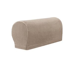 Copri braccioli per divani di alta qualità Tessuto elasticizzato Compatibile con la maggior parte delle dimensioni Facile da installare Graffi I migliori accessori per divani p(Size:21*11*8in,Color:I)