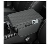 Copri Bracciolo Auto per Mitsubishi Galant Station Wagon VR-4 Lancer Grandis, Cuscino Antiscivolo Console Centrale Auto Pelle Copertura per Console Centrale Accessori,Grey