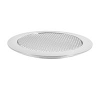 Copri Buca Chitarra in Metallo Argento per Resonator Guitar | Inserti Sonori, Installazione Semplice, Uso Versatile per Chitarra, Finitura Elegante