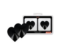 Copri Capezzoli a Cuore Coquette Chic Desire - Metallo Nero