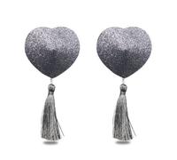 Copri capezzoli bondage gioco erotico argento