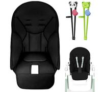 Copri carrello - 32,68x15,75 in per seggiolone | Copriseggiolone in PU, tappetino pieghevole lavabile, confortevole, traspirante, facile da pulire, sostituzione compatibile con il del