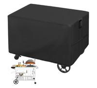 Copri Carrello Grill | Copertura per Carrello Forno Pizza Esterno,Tessuto Oxford Resistente al con Maniglie Laterali per Giardino Terrazzo Prato Spiaggia Spazi Aperti Appassionati di