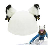 Copri Casco Da Sci - Bells Cat Ears Per Casco Avvolgente Per | Elastico Lavabile Decorazione Del Per Sci, Snowboard, Skateboard E Altri