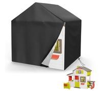 Copri Casette da Giardino Bambino, Telo Copertura Casetta da Giardino per Bambini, Tessuto Oxford 420D, Resistente Ai Raggi UV E Alla Polvere, Copertura per Casetta per Bambini (L220xW174xH173cm)