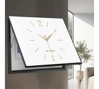 Copri Cassaforte a Muro Copertura Decorativa per Quadro Elettrico, per Nascondere la Scatola del Contatore, Copertura Orizzontale per Quadro Elettrico, Coperchio(White,40x30cm(15 3/4x11 3/4"))