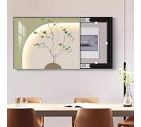 Copri Cassaforte a Muro Piastra Decorativa in Plastica per la Copertura Della Scatola Degli Interruttori, Quadro Elettrico Artistico per la Sostituzione Della Copertura Della Scatola dei Fusibili(Styl