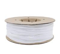 Copri Cavi 1/5M Self Closing PET Expandable Braided Sleeve Self-Closed Flexible Insulated Hose Pipe Protect Auto Cable Sock Tube Wire Wrap(WHITE,13.0mm,10M)