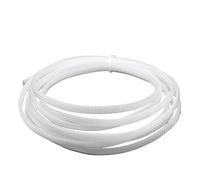 copri cavi elettrici Guaina for cavo nera in PET da 2/10 metri, guaina intrecciata isolata 2~40 mm, di protezione della linea dati for TV Computer Office Home Car(Clear,2mm,2 meters)