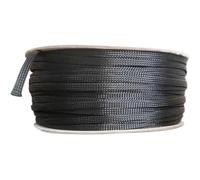 Copri Cavi Elettrici Lunghezza Del For Nero PET 1/3/5/50 / 100M Guaina Intrecciata Isolata Cavo Di Protezione Della Linea Dati Tubo In Nylon Ignifugo(1 Meter,6 mm)