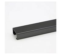copri cavo per fili sul pavimento, Protezione for cavi da pavimento da 1 m, copertura quadrata in acciaio inossidabile for nascondere i cavi, autoadesiva(C,15x10mm)