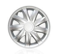 Copri cerchio universale 16" NRM Draco Argento in pressione 1 pezzo