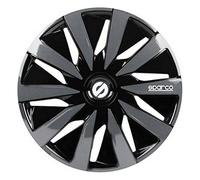 Copri Cerchioni Sparco Lazio Nero/Grigio 14"