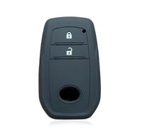 Copri Chiave Auto Pulsanti Accessori per Chiavi Auto per Auris Highper Lander pertuner Prado 150 per Camry Rav4 Crown per Land Cruiser Prado 2/3/4/5 Buttons Remote Key Case Cover-A Type Black