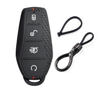 Copri Chiave Auto Pulsanti Accessori per Chiavi Auto per BYD Atto 3 Song Plus Seal King Leopard 5 Dolphin Seal U Seagull Song PRO QIN E7 Han-Black Oval Set
