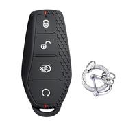 Copri Chiave Auto Pulsanti Accessori per Chiavi Auto per BYD Atto 3 Song Plus Seal King Leopard 5 Dolphin Seal U Seagull Song PRO QIN E7 Han-Black Silver Set